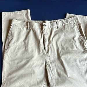 LIKE NEW khaki pants Old Navy Ultimate Athletic Built-In Flex 42x30